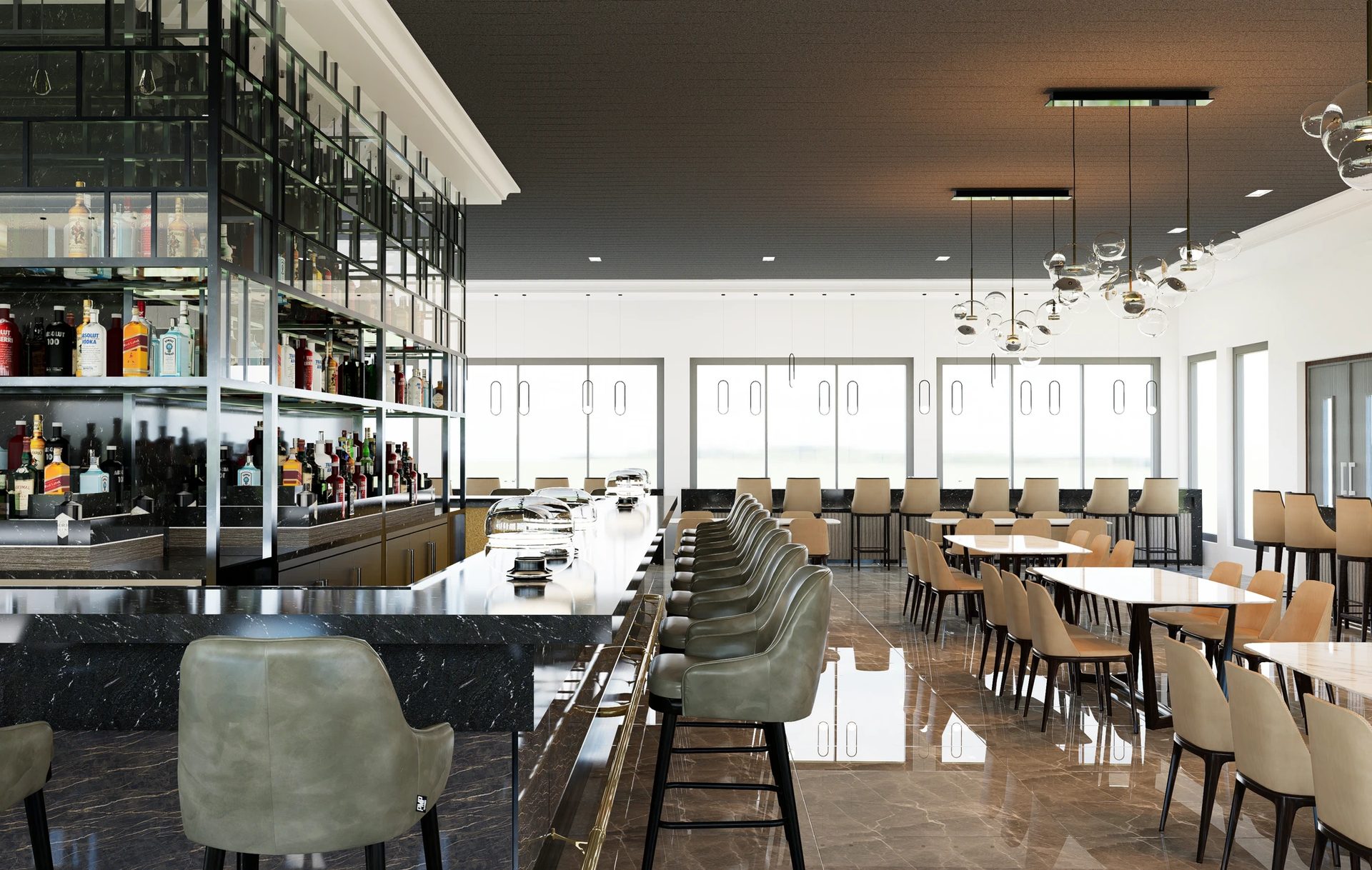 Spectre Suites dining 2
