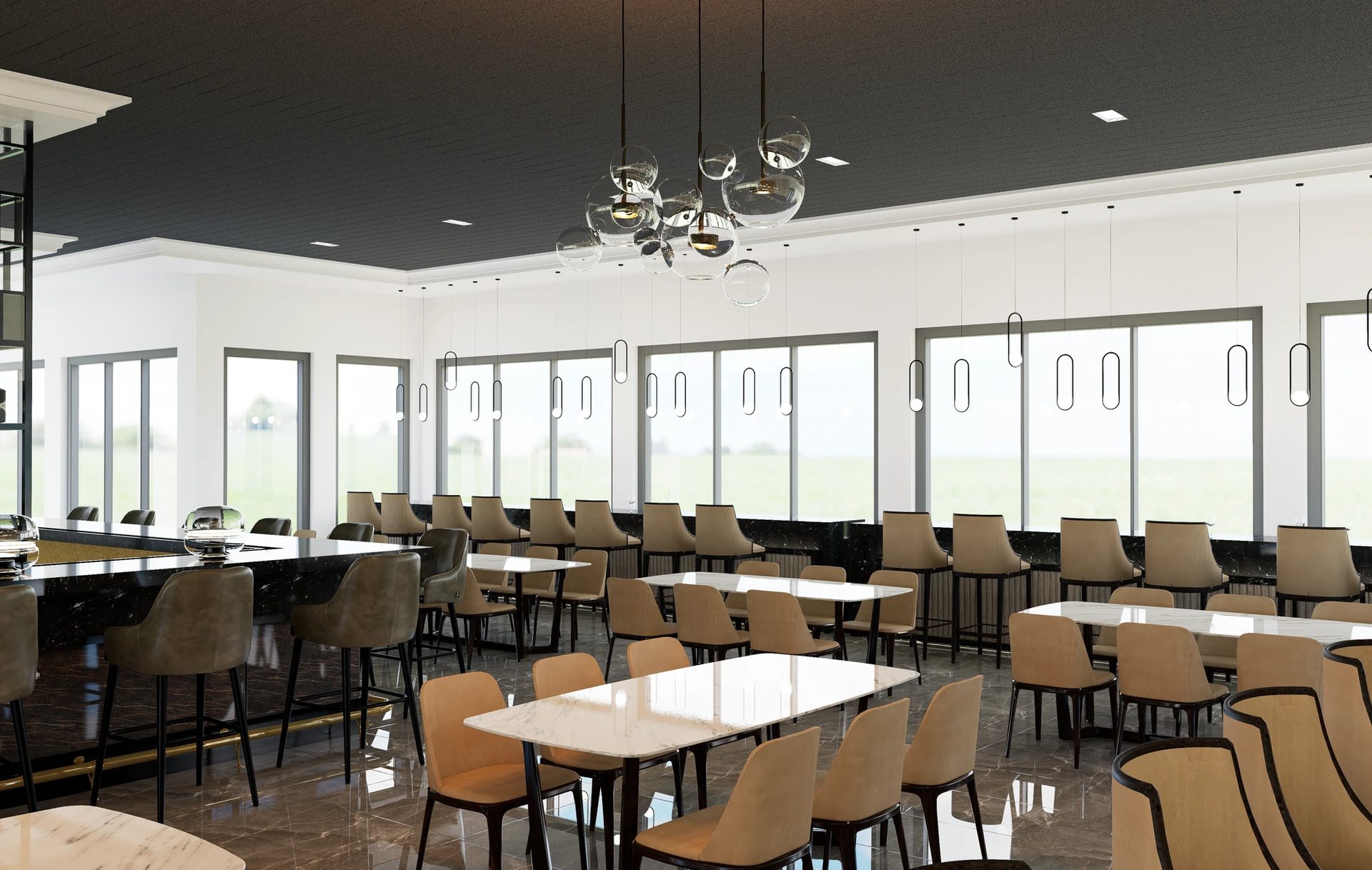 Spectre Suites dining 3